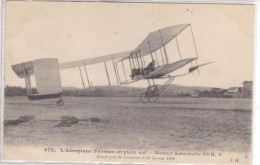 L'Aéroplane Farman En Plein Vol - Moteur Antoinette 50 H.P. - Grand Prix De L'Aviation Le 13 Janvier 1908 - ....-1914: Precursors