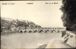 CPA Jambes Namur Wallonie, Zitadelle, Brücke über Die Maas - Autres & Non Classés