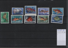 Jugoslavien Michel Cat.No. Mnh/** 795/803 Fish - Unused Stamps