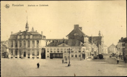 CPA Roeselare Roeselaere Rousselare Roulers Westflandern, Stadhuis Und Zuidstraat - Autres & Non Classés