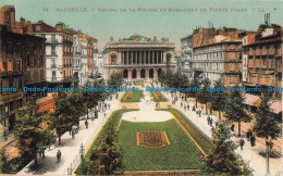 R671603 Marseille. Square De La Bourse Et Monument De Pierte Puget. LL. 21 - Monde