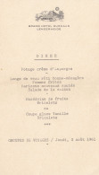 SVIZZERA   /  Grand Hotel  KURHAUS LENZERHEIDE- Menu' _ 11,5 X 20 Cm - Publicités