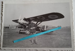 1928 1931 Dijon Nieuport Delage NiDe 62 32eme Régiment Aviation Aéronautique Avion Insigne Ww2 39 40 Photo - Krieg, Militär