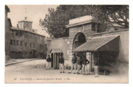 Carte Postale Ancienne - Dép. 26 - VALENCE - Quartier BRUNET - Kazerne