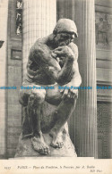 R670923 Paris. Place Du Pantheon Le Penseur Par A. Rodin. ND. Phot - Monde