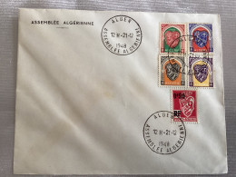 Alger 1948 - Assemblée Algérienne - Cachet Horoplan - Lettres & Documents