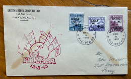 FILIPPINE 1943 OCCUPAZIONE GIAPPONESE BUSTA FROM MANILA DEC8 1943 - Lettres & Documents