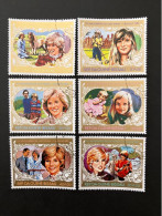 Guinea Bissau 1982 - Diana, Princess Of Wales Stamps Set CTO - Guinea-Bissau