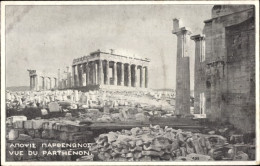 CPA Athen Griechenland, Akropolis, Blick Auf Den Parthenon, Ruine - Greece