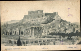 CPA Athen, Griechenland, Akropolis - Grèce