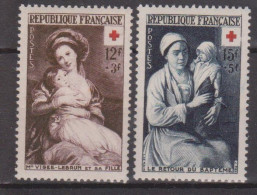 France N° 966 à 967 Neuf Sans Charnières - Unused Stamps