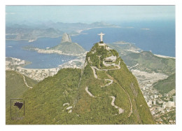 BRASIL // RIO DE JANEIRO // VISTA AÉREA // CRISTO REDENTOR (PARQUE NACIONAL DA TIJUCA) - Rio De Janeiro