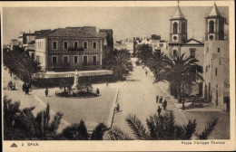 CPA Sfax Tunesien, Place Philippe Thomas - Tunisie