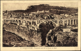 CPA Constantine, Algerien, Panorama Aufgenommen Von Der Route De Sétif - Andere & Zonder Classificatie
