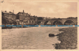 R671663 Builth Wells. The Town Bridge. Valentine. Sepiatype Series - Monde