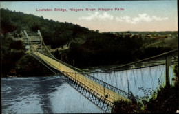 CPA Niagara Falls New York USA, Niagara River, Lewiston Bridge - Otros & Sin Clasificación