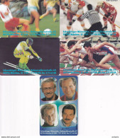 GERMANY(chip) - Set Of 5 Cards, Sport, Schwabinger Munzstube(O 088 A-B-C-D-E), Tirage 1000-7500, 07/94, Mint - O-Serie : Serie Clienti Esclusi Dal Servizio Delle Collezioni