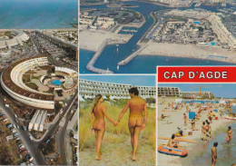 Cap D'Agde La Plage Naturiste Nudistes Trés Beau Plan - Autres & Non Classés