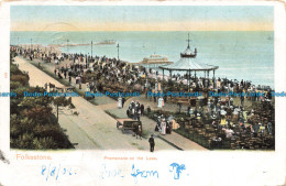 R671688 Folkestone. Promenade On The Lees. Peacock. 1902 - Wereld