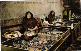 GUERNSEY / FISH MARKET  1907 - Guernsey