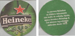 5000656 Bierdeckel Rund - Heineken - La Cerveza - Sous-bocks