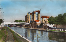 REIMS LE CANAL ET LE PONT DE VESLE - Reims
