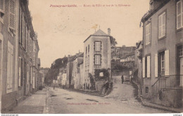 CPA 72 - FRESNAY-SUR-SARTHE - Route De Sille Et Rue De La Riboterie - Andere & Zonder Classificatie