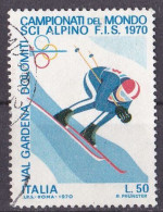 (Italien 1970) Alpine Ski-Weltmeisterschaften O/used (A5-19) - Skisport