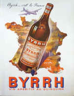 PUBLICITE Papier - PUB -  Apéritif Byrrh - Reclame