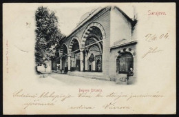 BOSNA I HERCEGOVINA SARAJEVO BEGOVA DZAMIA LICHTDRUCK STENGEL 1904 - Bosnia Erzegovina