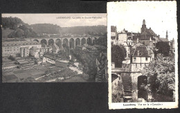 Luxembourg - Lot 2 Cartes - Luxemburg - Stadt
