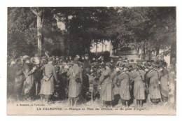 Carte Postale Ancienne  - Dép. 01 - Camp De VALBONNE - Musique Au Mess Des Officiers - Barracks