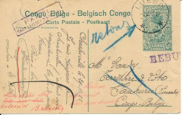 BELGIAN CONGO   PPS SBEP 61 VIEW 106 USED - Entiers Postaux