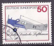 (BRD 1976) 50 Jahre Deutsche Lufthansa O/used (A5-19) - Airplanes