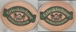 5006754 Bierdeckel Oval - Grieskirchner - Beer Mats