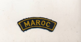 Insigne Tissu De L'armée MAROC 7.5cm - Polizia