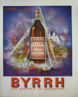 PUBLICITE Papier - PUB -  Apéritif Byrrh - Publicités