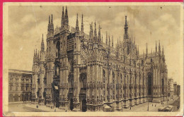 MILANO - IL DUOMO - FORMATO PICCOLO - VIAGGIATA 1934 - Milano (Milan)