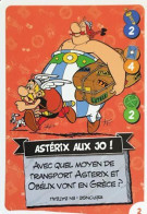 C2 - Carte Astérix Aux Jeux Olympiques Collector Cora/Match 2024 - Autres & Non Classés