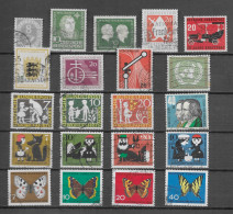 ALLEMAGNE RFA 1952 à 1962 21 Timbres Dont Bonnes Valeurs Et Séries Complètes Cote YT 75,50 Euros - Used Stamps