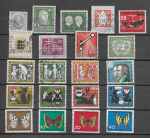 ALLEMAGNE RFA 1952 à 1962 21 Timbres Dont Bonnes Valeurs Et Séries Complètes Cote YT 75,50 Euros - Gebraucht