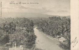 INDONESIA - GEZICHT OP DEN SALAK VON BUITENZOG  - PUB. KOLFF, BANDOENG - 1908 - Indonesia