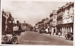 United Kingdom PPC High Street, High Wycombe BEACONSFIELD Bucks 1935 Denmark Echte Real Photo (2 Scans) - Buckinghamshire