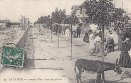 (268)  CPA  Lacanau  Arrivée D' Un Train De Plaisir - Andere & Zonder Classificatie