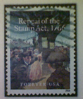 United States, Scott #5064, Used(o), 2016, Repeal Of The Stamp Act, (47¢), Multicolored - Gebruikt