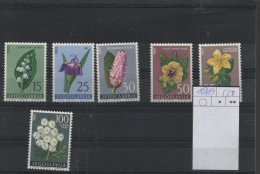 Jugoslavien Michel Cat.No  Mnh/** 1034/1039 - Unused Stamps