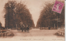 61-Le Haras Du Pin ( L'Avenue Louis XIV) Beau Plan Avec ATTELAGE ( La MOINS CHERE Sur Le Site à Ce Jour.) - Autres & Non Classés