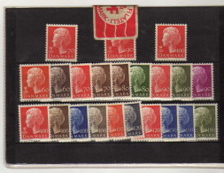 Danemark -  Serie Courante Reine Margrethe II - Neufs** - MNH - Unused Stamps