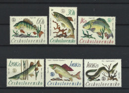 Ceskoslovensko 1966 Fish Y.T. 1475/1480 ** - Nuovi