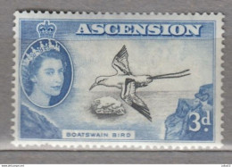 ASCENSION 1956 Elizabeth II Birds 3d MNH(**) #Fauna974 - Otros & Sin Clasificación